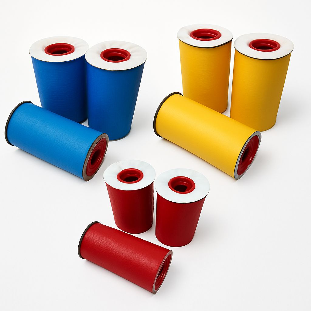PELÍCULA PLÁSTICA DE COLOR CON ADHESIVO